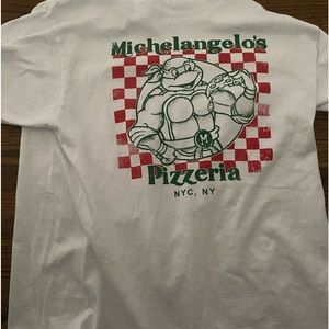 Ninja Turtle Pizza T-shirt